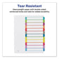 Avery Customizable Toc Ready Index Multicolor Tab Dividers 12-tab 1 To 12 11 X 8.5 White Contemporary Color Tabs 1 Set - Office - Avery®