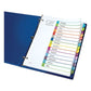 Avery Customizable Toc Ready Index Multicolor Tab Dividers 15-tab 1 To 15 11 X 8.5 White Contemporary Color Tabs 1 Set - Office - Avery®