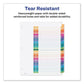 Avery Customizable Toc Ready Index Multicolor Tab Dividers 31-tab 1 To 31 11 X 8.5 White Traditional Color Tabs 1 Set - Office - Avery®