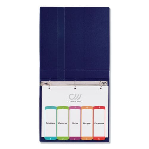 Avery Customizable Toc Ready Index Multicolor Tab Dividers 5-tab 1 To 5 11 X 8.5 White Contemporary Color Tabs 1 Set - Office - Avery®