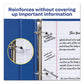 Avery Dispenser Pack Hole Reinforcements 0.25 Dia Clear 1,000/pack (5722) - School Supplies - Avery®