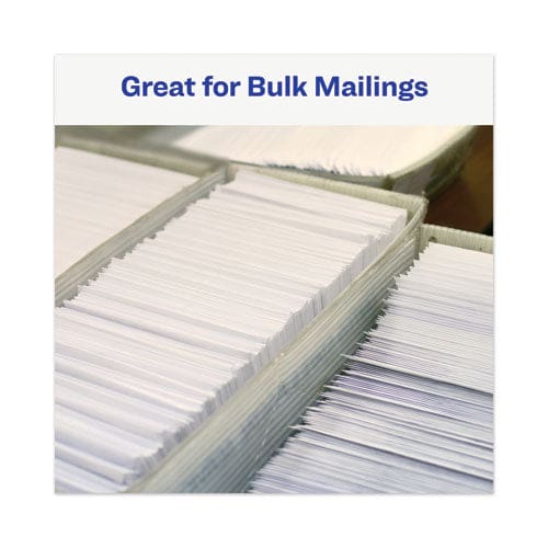 Avery Dot Matrix Printer Mailing Labels Pin-fed Printers 0.94 X 3.5 White 5,000/box - Office - Avery®