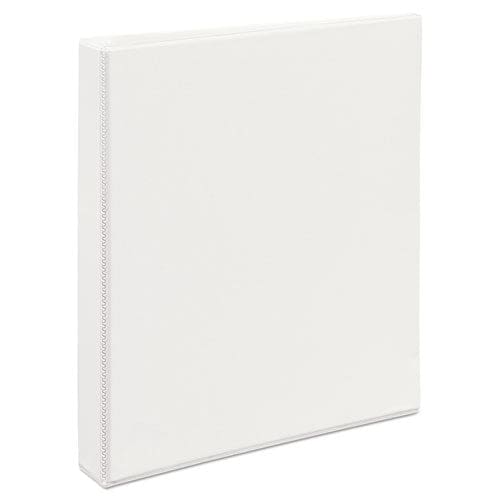 Avery Durable View Binder With Durahinge And Ezd Rings 3 Rings 1 Capacity 11 X 8.5 White (9301) - School Supplies - Avery®