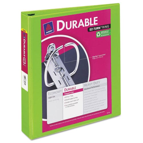 Avery Durable View Binder With Durahinge And Slant Rings 3 Rings 0.5 Capacity 11 X 8.5 White - School Supplies - Avery®