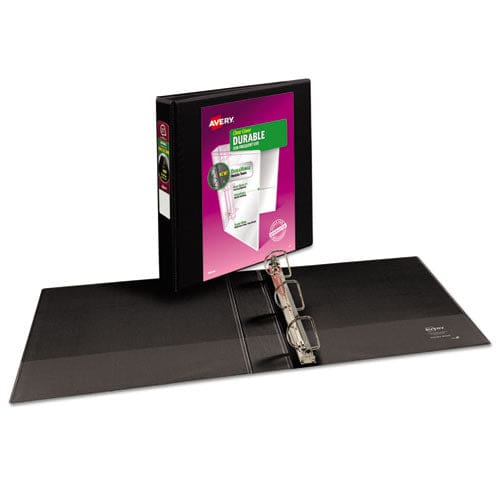 Avery Durable View Binder With Durahinge And Slant Rings 3 Rings 1.5 Capacity 11 X 8.5 Black - School Supplies - Avery®