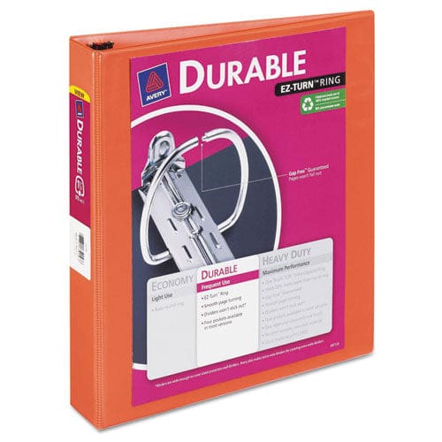 Avery Durable View Binder With Durahinge And Slant Rings 3 Rings 1.5 Capacity 11 X 8.5 Black - School Supplies - Avery®