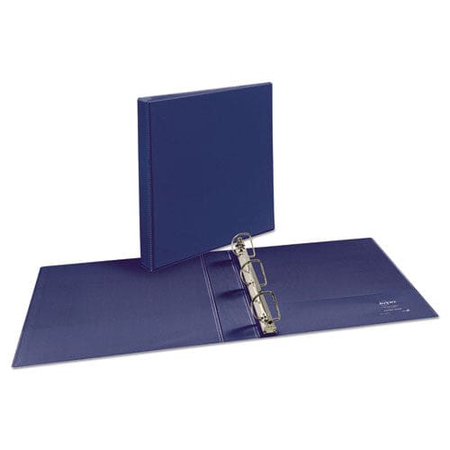 Avery Durable View Binder With Durahinge And Slant Rings 3 Rings 1.5 Capacity 11 X 8.5 Blue - School Supplies - Avery®