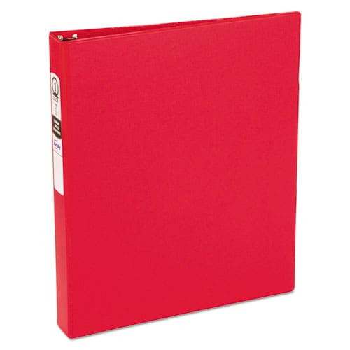 Avery Economy Non-view Binder With Round Rings 3 Rings 1 Capacity 11 X 8.5 Red (3310) - School Supplies - Avery®