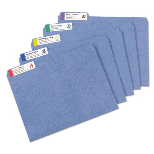 Avery Extra-large Trueblock File Folder Labels With Sure Feed Technology 0.94 X 3.44 White 18/sheet 25 Sheets/pack - Office - Avery®