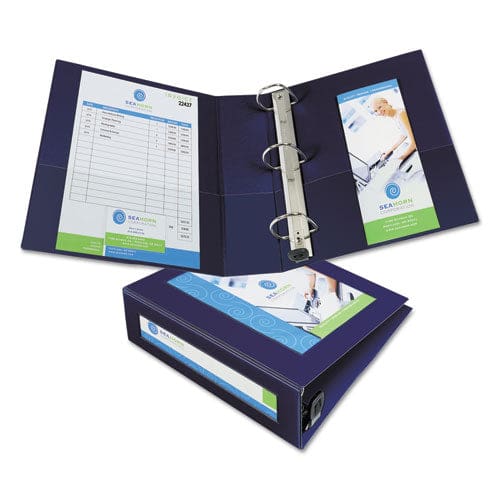 Avery Framed View Heavy-duty Binders 3 Rings 3 Capacity 11 X 8.5 Navy Blue - School Supplies - Avery®