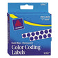 Avery Handwrite-only Permanent Self-adhesive Round Color-coding Labels In Dispensers 0.25 Dia Dark Blue 450/roll (5793) - Office - Avery®