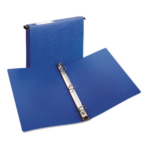 Avery Hanging Storage Flexible Non-view Binder With Round Rings 3 Rings 1 Capacity 11 X 8.5 Blue - School Supplies - Avery®