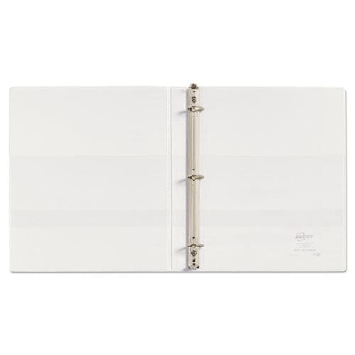 Avery Heavy-duty Non Stick View Binder With Durahinge And Slant Rings 3 Rings 0.5 Capacity 11 X 8.5 White (5234) - School Supplies - Avery®