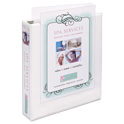 Avery Heavy-duty Non Stick View Binder With Durahinge And Slant Rings 3 Rings 1.5 Capacity 11 X 8.5 White (5404) - School Supplies - Avery®