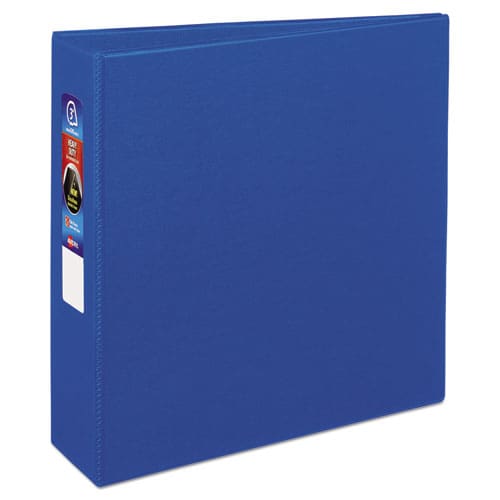 Avery Heavy-duty Non-view Binder With Durahinge And Locking One Touch Ezd Rings 3 Rings 3 Capacity 11 X 8.5 Blue - School Supplies - Avery®