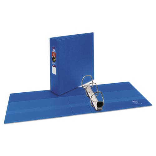 Avery Heavy-duty Non-view Binder With Durahinge And Locking One Touch Ezd Rings 3 Rings 3 Capacity 11 X 8.5 Blue - School Supplies - Avery®