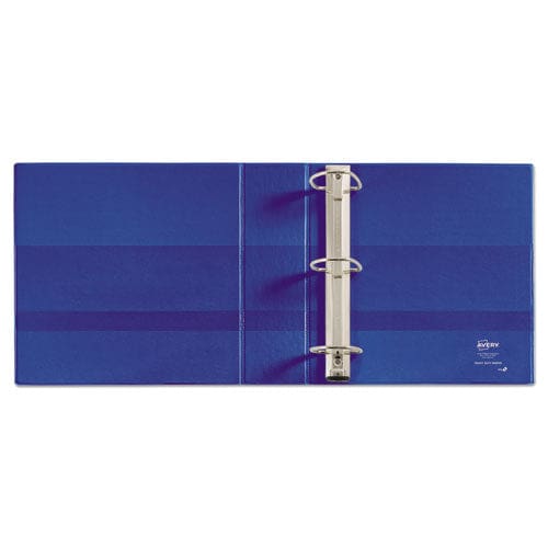 Avery Heavy-duty Non-view Binder With Durahinge And Locking One Touch Ezd Rings 3 Rings 3 Capacity 11 X 8.5 Blue - School Supplies - Avery®