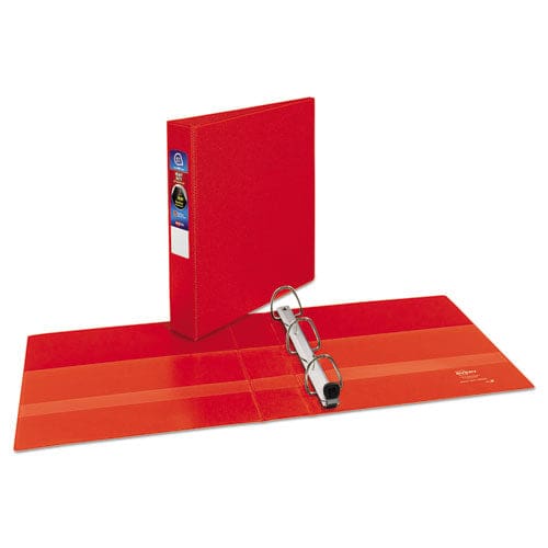 Avery Heavy-duty Non-view Binder With Durahinge And One Touch Ezd Rings 3 Rings 1.5 Capacity 11 X 8.5 Red - School Supplies - Avery®