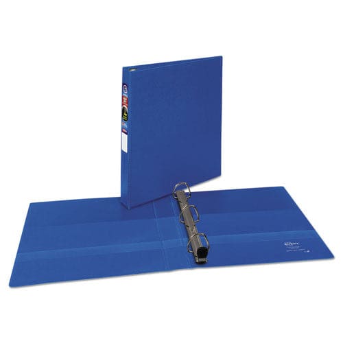 Avery Heavy-duty Non-view Binder With Durahinge And One Touch Ezd Rings 3 Rings 1 Capacity 11 X 8.5 Blue - School Supplies - Avery®