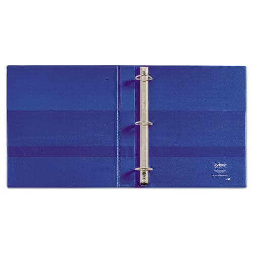 Avery Heavy-duty Non-view Binder With Durahinge And One Touch Ezd Rings 3 Rings 1 Capacity 11 X 8.5 Blue - School Supplies - Avery®