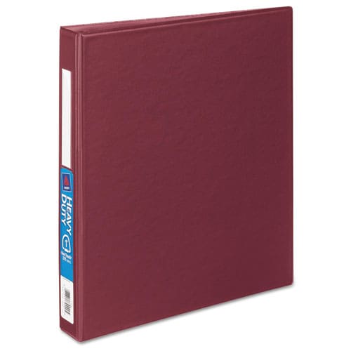 Avery Heavy-duty Non-view Binder With Durahinge And One Touch Ezd Rings 3 Rings 1 Capacity 11 X 8.5 Red - School Supplies - Avery®