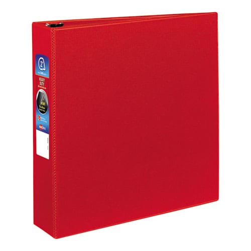 Avery Heavy-duty Non-view Binder With Durahinge And One Touch Ezd Rings 3 Rings 2 Capacity 11 X 8.5 Red - School Supplies - Avery®