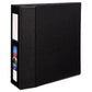Avery Heavy-duty Non-view Binder With Durahinge Three Locking One Touch Ezd Rings And Spine Label 4 Capacity 11 X 8.5 Black - School