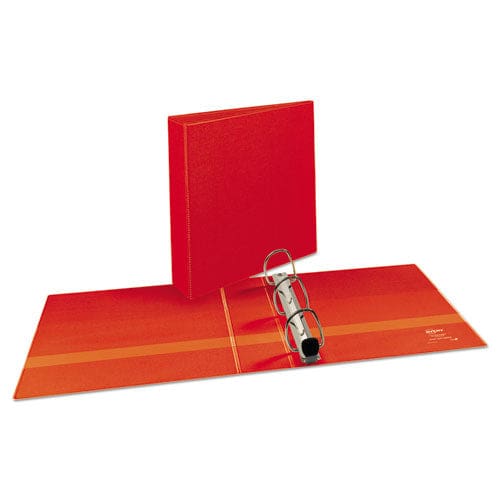 Avery Heavy-duty View Binder With Durahinge And One Touch Ezd Rings 3 Rings 2 Capacity 11 X 8.5 Red - School Supplies - Avery®