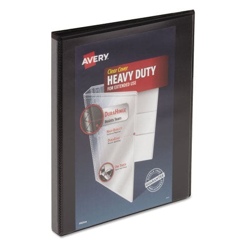 Avery Heavy-duty View Binder With Durahinge And One Touch Slant Rings 3 Rings 0.5 Capacity 11 X 8.5 White - School Supplies - Avery®