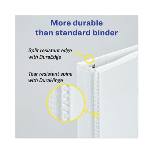 Avery Heavy-duty View Binders 3 Rings 1.5 Capacity 11 X 17 White - School Supplies - Avery®