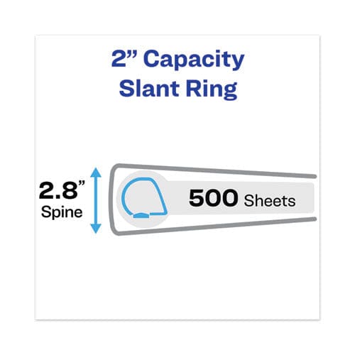 Avery Heavy-duty View Binders 3 Rings 2 Capacity 11 X 17 White - School Supplies - Avery®