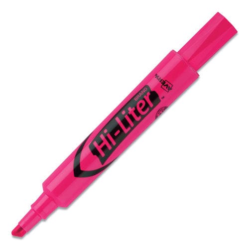 Avery Hi-liter Desk-style Highlighters Fluorescent Pink Ink Chisel Tip Pink/black Barrel Dozen - School Supplies - Avery®