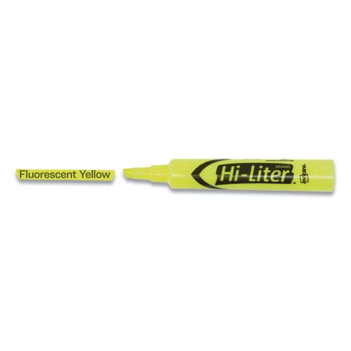 Avery Hi-liter Desk-style Highlighters Fluorescent Yellow Ink Chisel Tip Yellow/black Barrel 200/box - School Supplies - Avery®