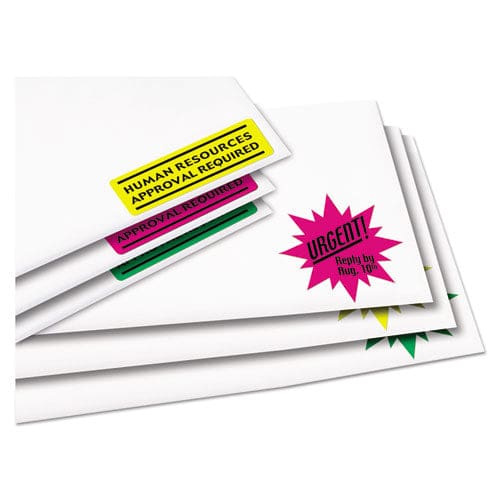 Avery High-visibility Permanent Laser Id Labels 8.5 X 11 Asst. Neon 15/pack - Office - Avery®