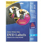 Avery Inkjet Dvd Labels Matte White 20/pack - Technology - Avery®