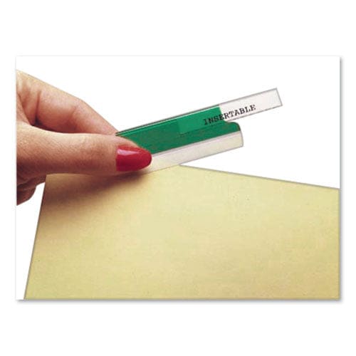 Avery Insertable Index Tabs With Printable Inserts 1/5-cut Assorted Colors 1 Wide 25/pack - Office - Avery®