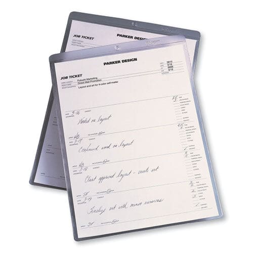 Avery Job Ticket Holders Heavy Gauge Vinyl 9 X 12 Clear 10/pack - School Supplies - Avery®