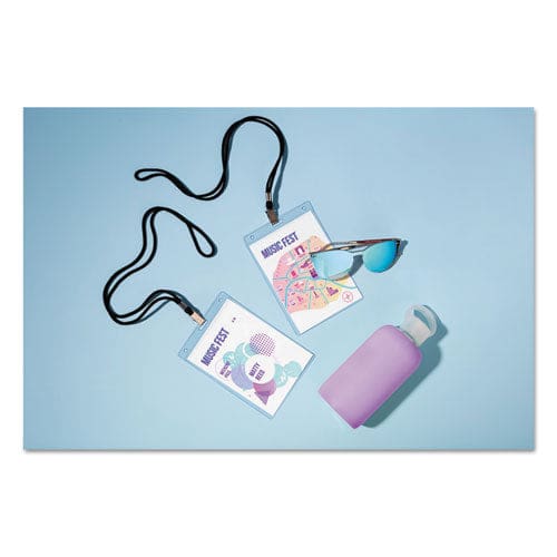 Avery Lanyard-style Badge Holder W/laser/inkjet Inserts Top Load 4.25 X 6 We 75/pk - Office - Avery®