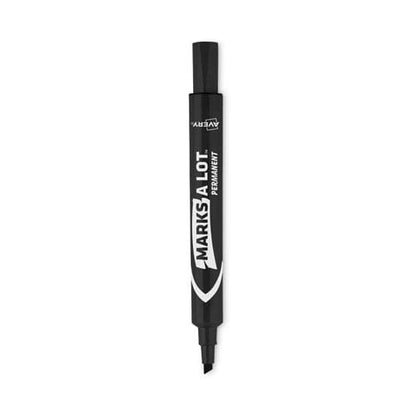 Avery Marks A Lot Large Desk-style Permanent Marker Broad Chisel Tip Black Dozen (8888) - School Supplies - Avery®