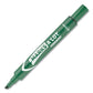 Avery Marks A Lot Large Desk-style Permanent Marker Broad Chisel Tip Green Dozen (8885) - School Supplies - Avery®