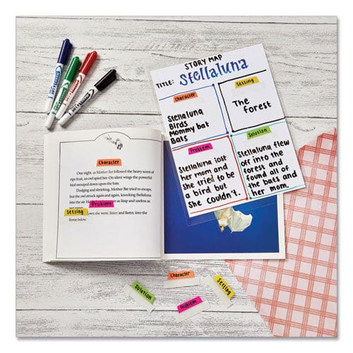 Avery Marks A Lot Pen-style Dry Erase Markers Medium Bullet Tip Assorted Colors 4/set (24459) - School Supplies - Avery®