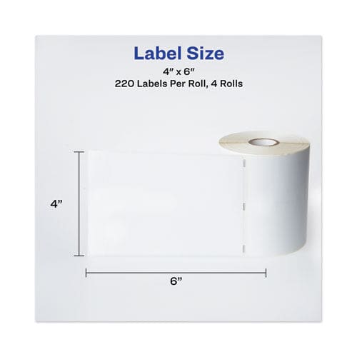 Avery Multipurpose Thermal Labels 2.13 X 4 White 140/roll - Office - Avery®