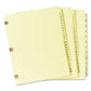 Avery Preprinted Laminated Tab Dividers With Copper Reinforced Holes 12-tab Jan. To Dec. 11 X 8.5 Buff 1 Set - Office - Avery®