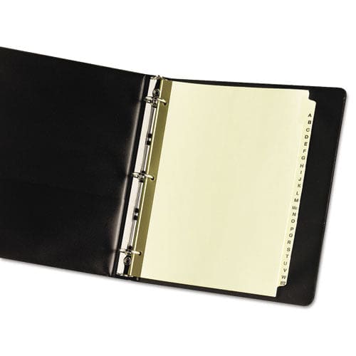 Avery Preprinted Laminated Tab Dividers With Gold Reinforced Binding Edge 25-tab A To Z 11 X 8.5 Buff 1 Set - Office - Avery®