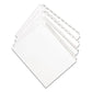 Avery Preprinted Legal Exhibit Side Tab Index Dividers Allstate Style 10-tab 23 11 X 8.5 White 25/pack - Office - Avery®