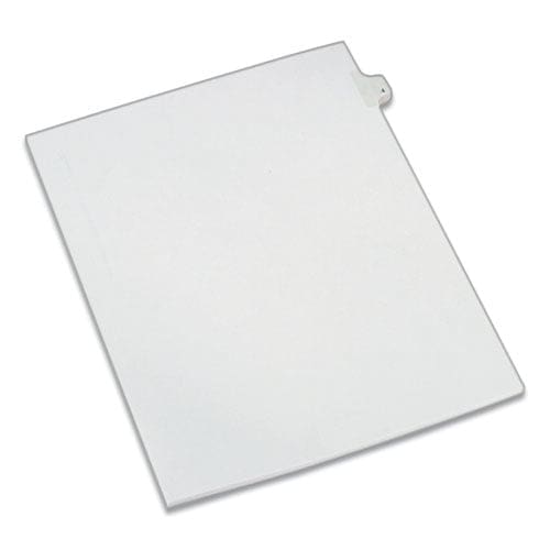 Avery Preprinted Legal Exhibit Side Tab Index Dividers Allstate Style 10-tab 4 11 X 8.5 White 25/pack - Office - Avery®