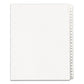 Avery Preprinted Legal Exhibit Side Tab Index Dividers Allstate Style 25-tab 1 To 25 11 X 8.5 White 1 Set (1701) - Office - Avery®