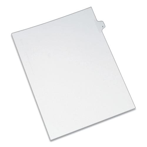 Avery Preprinted Legal Exhibit Side Tab Index Dividers Allstate Style 26-tab E 11 X 8.5 White 25/pack - Office - Avery®