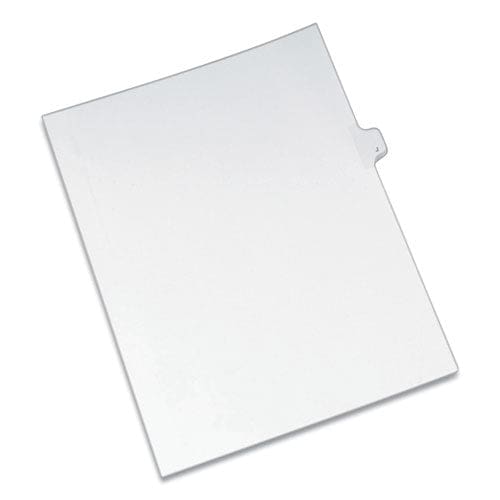 Avery Preprinted Legal Exhibit Side Tab Index Dividers Allstate Style 26-tab J 11 X 8.5 White 25/pack - Office - Avery®