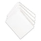 Avery Preprinted Legal Exhibit Side Tab Index Dividers Allstate Style 26-tab V 11 X 8.5 White 25/pack - Office - Avery®